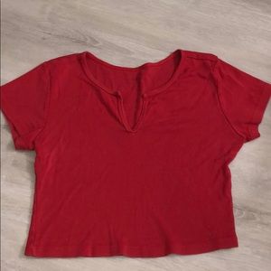 Red John Galt Cropped Tee